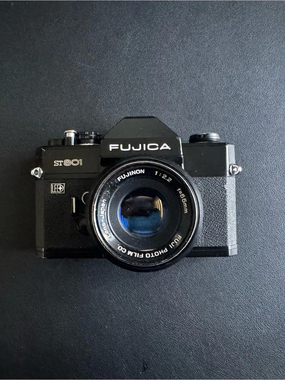 Fujica ST801 (with lens) Black Camera
